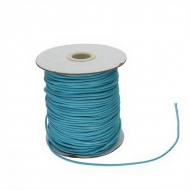 Bobina de hilo encerado coreano (azul claro) 2mm aprox. 75 metros aprox.