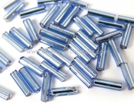 20 GR ROCALLA CANUTILLO 7x2mm GRIS PLOMO