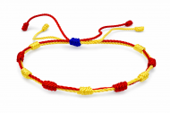 1 Pulsera de los 7 nudos ajustable macram� Valencia