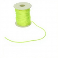 Bobina de cola de raton (amarillo fluor) 1.5mm aprox. 45 metros