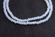 TIRA DE 140 RONDELES CRISTAL BLANCO PALO 3mm
