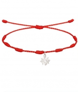 Pulsera de los 7 Nudos y Eguzkilore, Acero Dorado