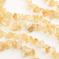 TIRA DE CHIPS PIEDRA SEMIPRECIOSA 80 cm CITRINO