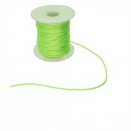 Bobina de cola de raton (verde fluor) 1.5mm aprox. 45 metros