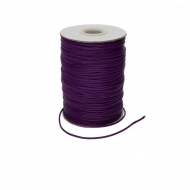 Bobina de hilo encerado coreano (morado) 1.5mm 80 metros aprox.
